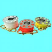 KRAKEN Makara Mini Reel DR15 Metal, 45 mt. - 1
