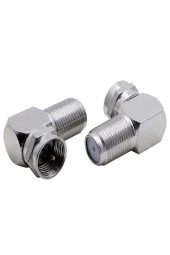 GESİ UJ 12112 HIZLI F KONNEKTÖR 50  ADET L FİŞ 90 DERECE ÇEVİRİCİ L KONNEKTÖR thumbnail 1