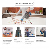 Black Decker BHHV320J-QW 12v Şarjlı Jack Girşli El Süpürgesi - 5