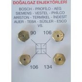 50 ADET Doğalgaz Enjektör Ocak Takımı (ARCELİK )BEKO 7 MM - 4