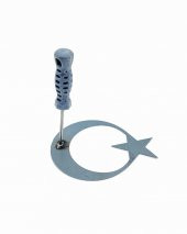 Küçükbaş Damga Seti Ay Yıldızlı 12 Cm - 5