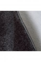 Myevilla Kaymaz lateks taban Peluş Post Antrasit 75x100 - 4