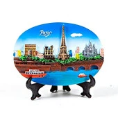 Seramik Biblo Paris Eyfel Kulesi Temalı thumbnail 1