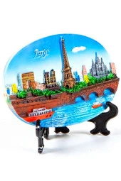 Seramik Biblo Paris Eyfel Kulesi Temalı thumbnail 4