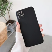 iPhone 13 Pro Max Lansman Likid Silikon Kamera Korumalı Kılıf thumbnail 11