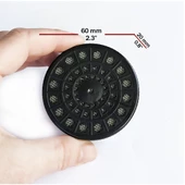 Humidor Puro Kutusu Nemlendirici Haznesi Yuvarlak ABS 60x20mm - 4