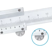 Syntek Karbon Çelik Mekanik Profesyonel Mikrometre Kalınlık Ölçer 0-150mm thumbnail 4
