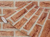 D-c-fix 446-2158 Tuğla Desen Kendinden Yapışkanlı Folyo (45cm x 2mt) - 1