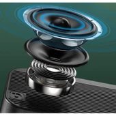 Valkyrie Bluetooth Şarjlı Alarmlı USB/SD Aynalı Masa Saati - 7