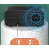 Valkyrie Bluetooth Şarjlı Alarmlı USB/SD Aynalı Masa Saati - 9