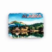 ABD Alaska Temalı Kırık Magnet thumbnail 1