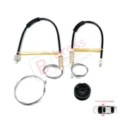 Mercedes C Class W205 S205 2013-2023 İçin Elektrikli Ön Sağ veya Sol Kapı Cam Kriko Tamir Seti thumbnail 2