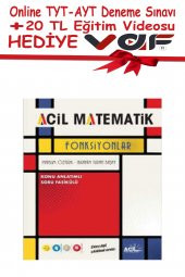 Acil Yayınları Tyt Matematik Acil Fonksiyonlar Güncel Basım - 2