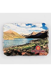 Kırgızistan Issık Gölü Kırık Magnet thumbnail 3