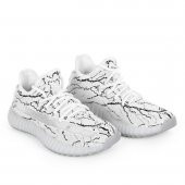 Black Deer Beyaz-Siyah Flash Ortopedik Tabanlıklı Sneaker Spor Ayakkabı - 3
