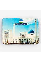 Özbekistan Registan Meydanı Kırık Magnet thumbnail 3