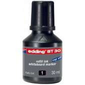 Edding Tahta Kalem Mürekkebi Damlalıklı Ekonomik 30 ML Siyah BT30 - 1