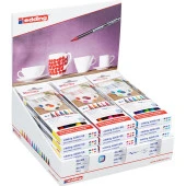Edding Porselen Kalemi Fırça Uçlu 1 MM- 4 MM 18 Lİ Karışık Renk 4200 - 2