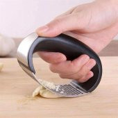 Yeni Sarımsak Ezici Paslanmaz Çelik Garlic Press - 3