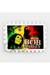 Bob Marley Jamaika Pul Magnet thumbnail 3