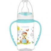 Bebedor B-76302 Desenli Ergonomik Kulplu Biberon 125 ml - 1