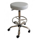 Bar Taburesi Krom Ayaklı Çemberli - 1