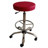 Bar Taburesi Krom Ayaklı Çemberli - 2