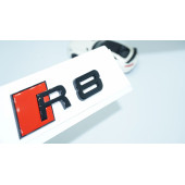 DK Tuning R8 Bagaj Siyah ABS Yazı Logo Amblem Audi İle Uyumlu - 1