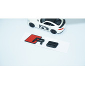 DK Tuning R8 Bagaj Siyah ABS Yazı Logo Amblem Audi İle Uyumlu - 2