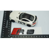 DK Tuning R8 Bagaj Siyah ABS Yazı Logo Amblem Audi İle Uyumlu - 4