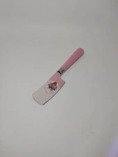 Dekoratif Çiçek Baskılı Mini Satır 21 cm Mini Sebze Meyve Satır Bıçağı Small Row - 1