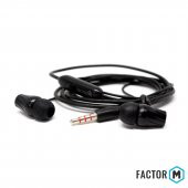 Factor M FM­03 Kulakiçi Mikrofonlu Kablolu Kulaklık Siyah (FM­FM03KS) - 2