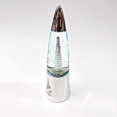 Güney Kore Seul Sky Tower Işıklı Küre 16 cm thumbnail 3