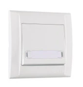 Makel Defne Beyaz Etiketli Zil Butonu - 1