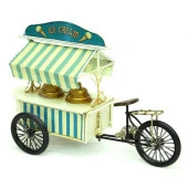Dekoratif Metal Dondurmacı Arabası 33 cm thumbnail 1