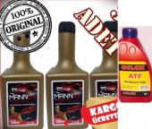 manbor dizel yakıt katkısı 3 adet+Atf direksiyon yağı 900ml - 1
