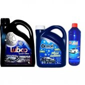 Lubco 20W-50 SG/CF-4 Motor Yağı 4 L + Yeşil Antifriz 3 L + Cam Suyu - 1