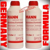 Mann Antifriz Kırmızı G12 1.5 lt X 2 Adet= 3 lt - 1
