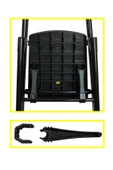 Ertekpa Leo 5+1 Basamaklı Metal Merdiven - 8