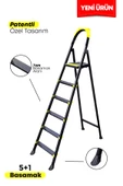 Ertekpa Leo 5+1 Basamaklı Metal Merdiven - 4