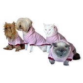 Pink Burgundy Bee Kapşonlu Sweatshirt Köpek Kıyafeti - 7