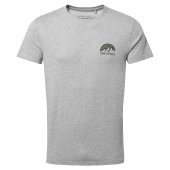 Craghoppers Mens Mightie SS T-Shirt Erkek Gri Kısa Kollu Tişört CMT936 - 1
