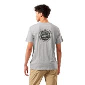 Craghoppers Mens Mightie SS T-Shirt Erkek Gri Kısa Kollu Tişört CMT936 - 4