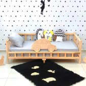 Markaawm Premium Arabalı Montessori Yatak Çocuk ve Bebek Karyola - 6