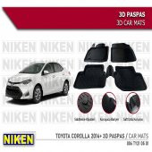 TOYOTA COROLLA 2013-2018 Araca Özel 3d Derin Havuzlu Paspas - 1