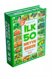 İlk 50 Meyve - Sebze Flash Cards Hafıza Kartları Lisanslı Ürün - 1