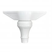 Şahin Lükens Ayak Mobilya Koltuk Ayağı 14-17 cm Ayarlı Beyaz - 1