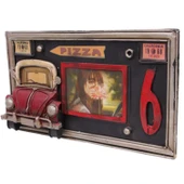 Dekoratif Metal Çerçeve Araba Dekorlu thumbnail 3