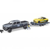 Bruder Ram 2500 Pıckup ve Roadster Yarış Arabası BR02504 Lisanslı Ürün - 1