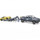 Bruder Ram 2500 Pıckup ve Roadster Yarış Arabası BR02504 Lisanslı Ürün - 2